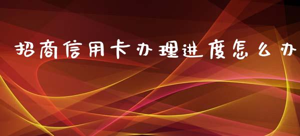 招商信用卡办理进度怎么办_https://cj.lansai.wang_金融问答_第1张