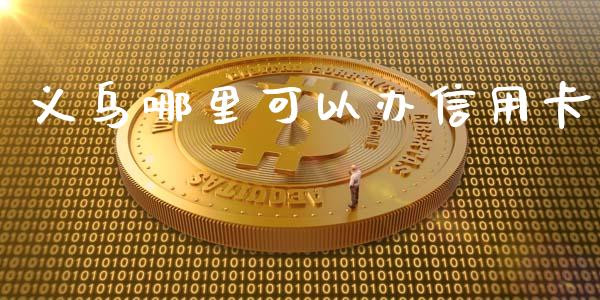 义乌哪里可以办信用卡_https://cj.lansai.wang_理财问答_第1张