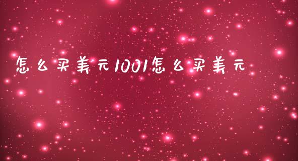 怎么买美元1001怎么买美元_https://cj.lansai.wang_财经问答_第1张