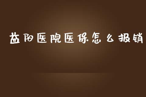 益阳医院医保怎么报销_https://cj.lansai.wang_保险问答_第1张