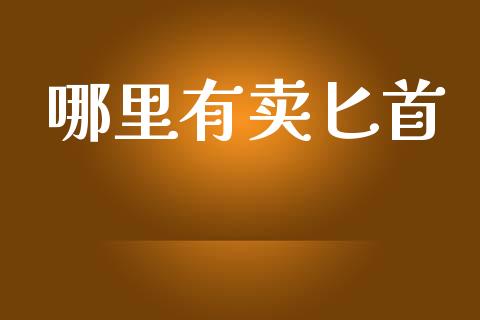 哪里有卖匕首_https://cj.lansai.wang_金融问答_第1张