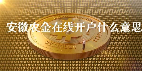 安徽农金在线开户什么意思_https://cj.lansai.wang_期货问答_第1张