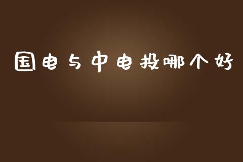 国电与中电投哪个好_https://cj.lansai.wang_财经问答_第1张