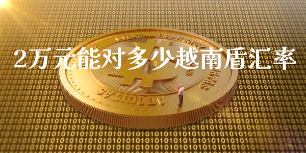 2万元能对多少越南盾汇率_https://cj.lansai.wang_股市问答_第1张