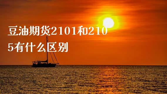 豆油期货2101和2105有什么区别_https://cj.lansai.wang_期货问答_第1张