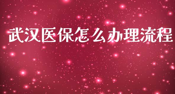 武汉医保怎么办理流程_https://cj.lansai.wang_保险问答_第1张