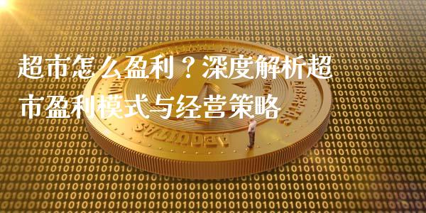 超市怎么盈利？深度解析超市盈利模式与经营策略_https://cj.lansai.wang_保险问答_第1张