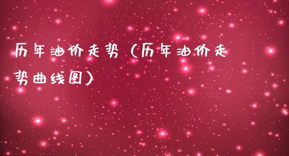 历年油价走势（历年油价走势曲线图）_https://cj.lansai.wang_理财问答_第1张