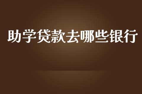 助学贷款去哪些银行_https://cj.lansai.wang_理财问答_第1张