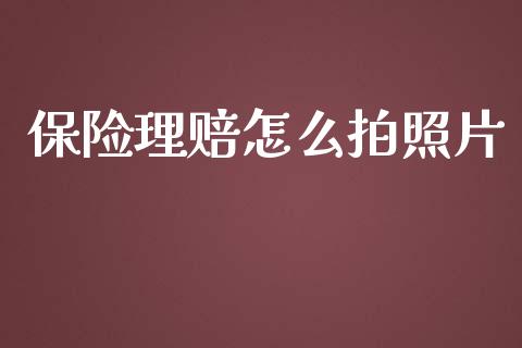 保险理赔怎么拍照片_https://cj.lansai.wang_保险问答_第1张