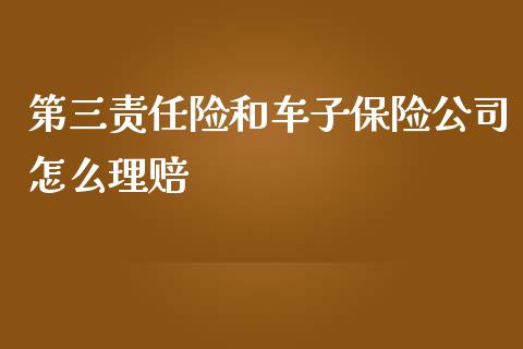 第三责任险和车子保险公司怎么理赔_https://cj.lansai.wang_保险问答_第1张