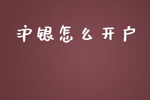 沪银怎么开户_https://cj.lansai.wang_股市问答_第1张